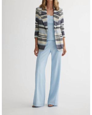 Iris Setlakwe Single Button Jacket - Blue