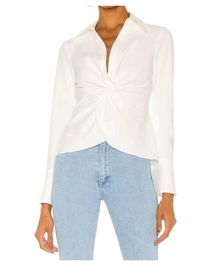 Cinq À Sept Mckenna Top - White