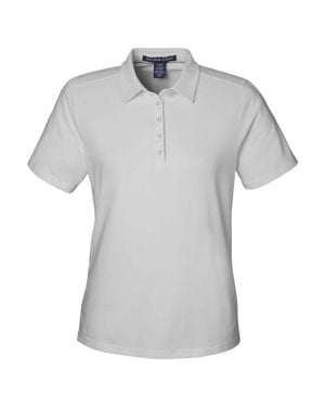 Devon & Jones Raleigh Stretch Polo - Gray