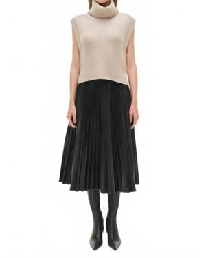 Jonathan Simkhai Kezia Midi Skirt - Black