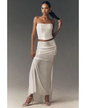 Mare Mare Sequin Sheer Set - Gray