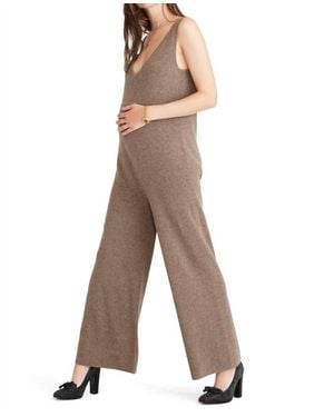 HATCH The Nola Jumpsuit - Natural