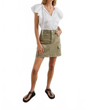 Rails Karysa V-Neck Top - Natural