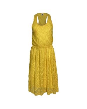 Missoni M Sleeveless Dress - Yellow