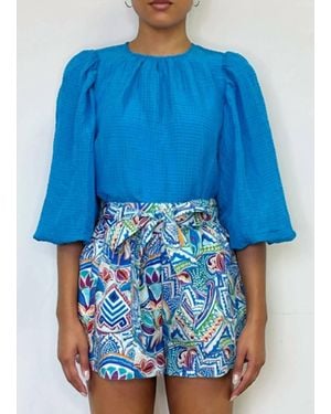 Marie Oliver Tedi Short - Blue