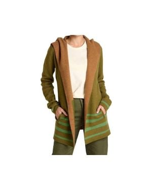 Toad & Co. Merino Heartfelt Hoodie - Green