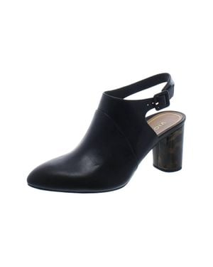 Vionic Roseville Leather Pointed Mule - Blue