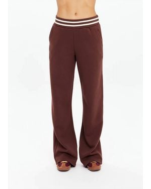 The Upside Toluca High Rise Wide Leg Pant - Red