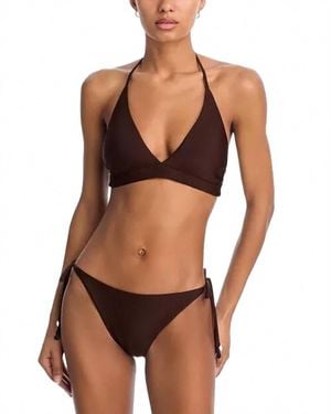 Ramy Brook Gari Bikini Top & Benni Bikini Bottom Set - Black