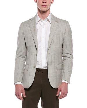 Corneliani Cc Collection Semi-Lined Wool Blazer - Gray