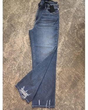 Kut From The Kloth Elizabeth Crop Straight Jeans - Blue