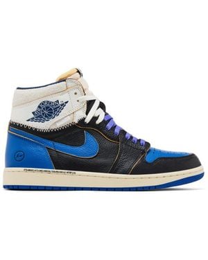 Nike Jordan 1 Retro High Og Sp Fragment X Union La Sport Royal - Blue