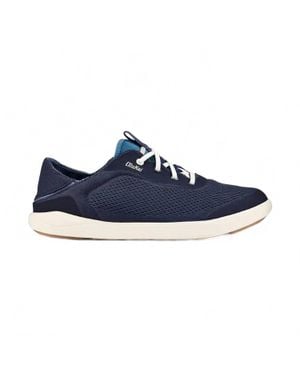 Olukai Moku Pae Mesh Boat Shoe - Blue