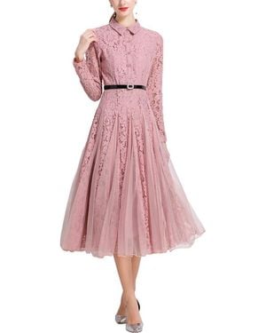 Kaimilan Midi Dress - Pink
