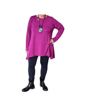 Kozan Justy Long Sleeve Top - Purple