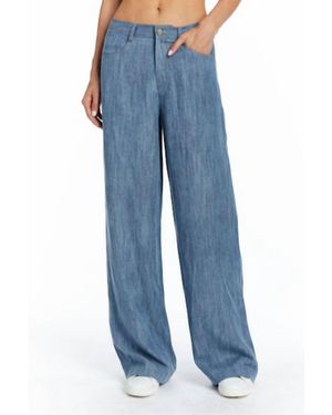 Drew Chambray Trouser - Blue