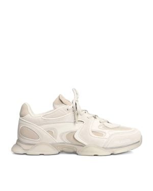 Axel Arigato Eris Layered Textured Panels Chunky Sole Sneakers - White