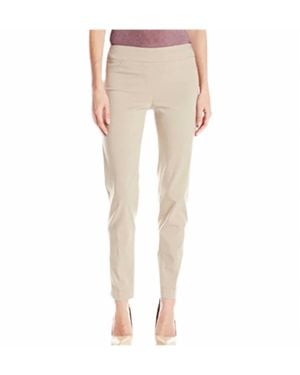 Renuar Pull On Ankle Pant - Natural