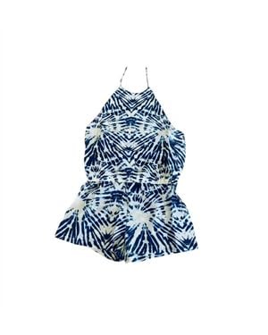 Mikoh Swimwear Pakaroa Romper - Blue