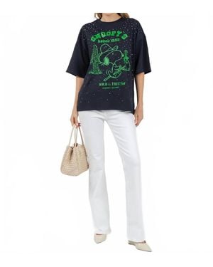 Essentiel Antwerp Junki Rhinestones T-Shirt - Black