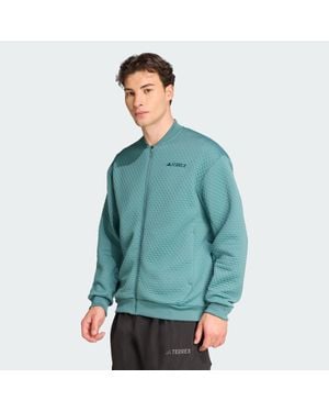 adidas Terrex Xploric Sweater Jacket - Blue