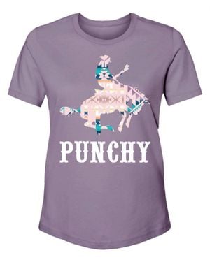 Hooey Bronc Shirt - Purple