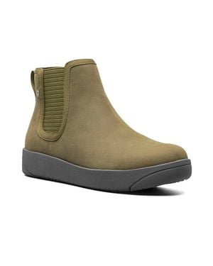 Bogs Kicker 72777-303 Boots Leather Ankle Chelsea Jobb945 - Green