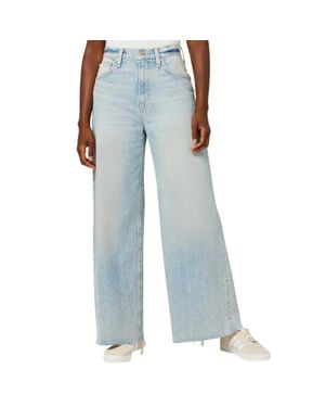 Hudson Jeans James High Rise Wide Leg Barefoot Jean - Blue