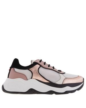 Bally Bahati Calf Suede Sneakers - Multicolor