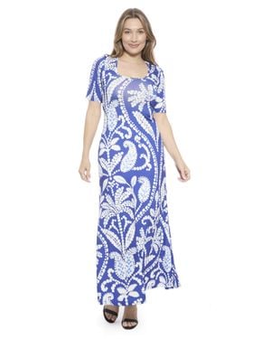 chinese dress ladies Katherine Maxi Dress — Cream & Rust Floral