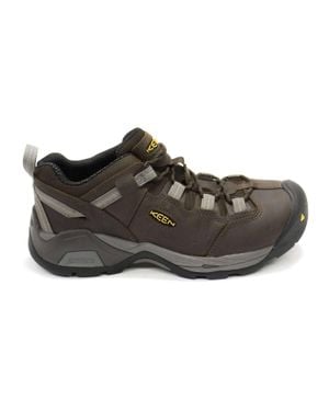Keen Detroit Xt Esd Steel Toe Work Shoes - Brown
