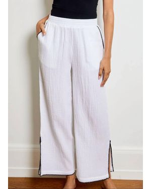 Design History Cotton Gauze Pant - White