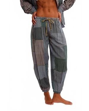 Free People Night After Night Pajama Pant - Gray