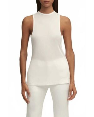 Brandon Maxwell Relaxed Fit Tank Top - White