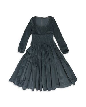 Molly Goddard Marley Formal Dress - Blue