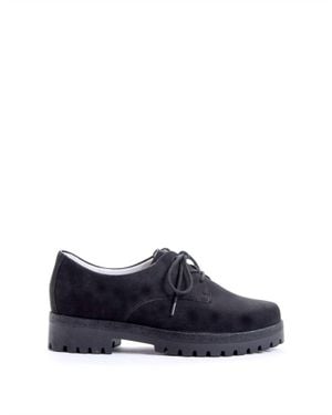 Waldläufer Sage Non Slip Oxford Shoes - Blue