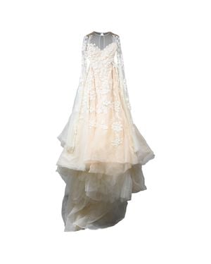 Elie Saab Embellished Wedding Gown - White