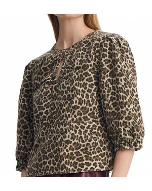 Melissa Nepton Marygold Top - Brown