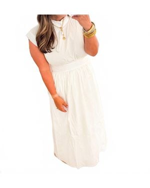Sincerely Ours The Nantucket Pearl Maxi Dress - White