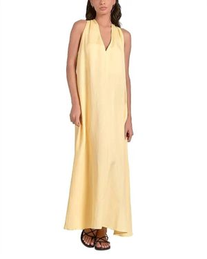 Elan Relaxed Maxi Dress - Metallic