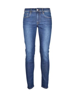 CYCLE Touch Stretch Skinny Jeans With Classic Five-Pocket Design - Blue