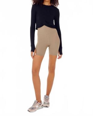 Splits59 Daisy Long Sleeve Jersey Tee - Blue