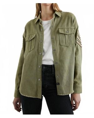 Rails Loren Shirt Jacket - Green