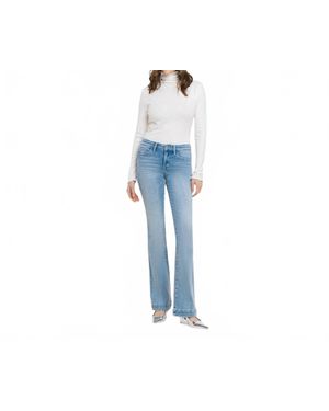 Hoity Toity Mid Rise Bootcut Jean - Blue
