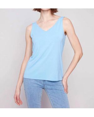 Charlie b Reversible Bamboo Cami - Blue