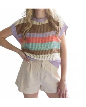SAGE+FIG Summer Vibes Sweater - Multicolor