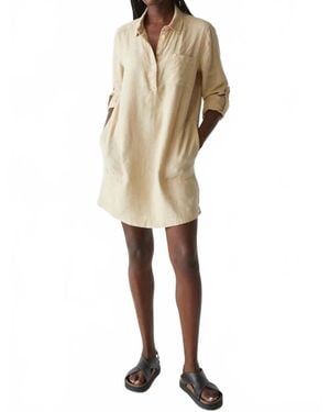 Michael Stars Eleanor Utility Dress - Natural