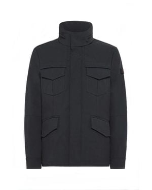 Peuterey Technical Nylon Zip-Up Jacket - Black