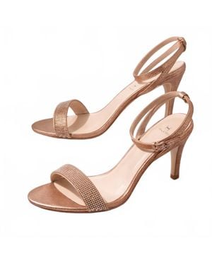 Halston Ankle Strap Heel - Pink