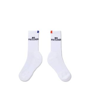 Kule No Pictures Socks - White